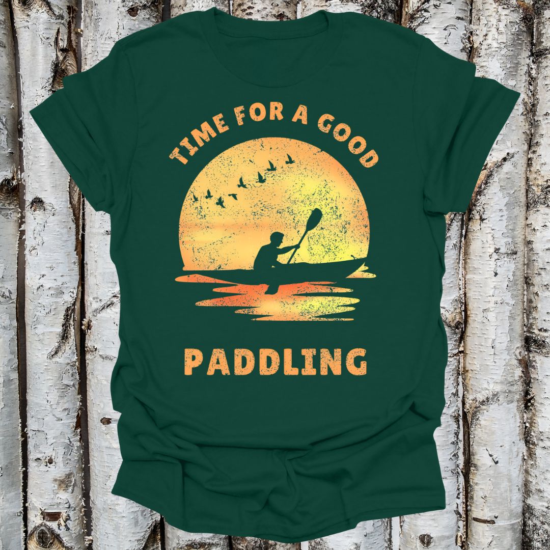 Time for a Good Paddling Tee,