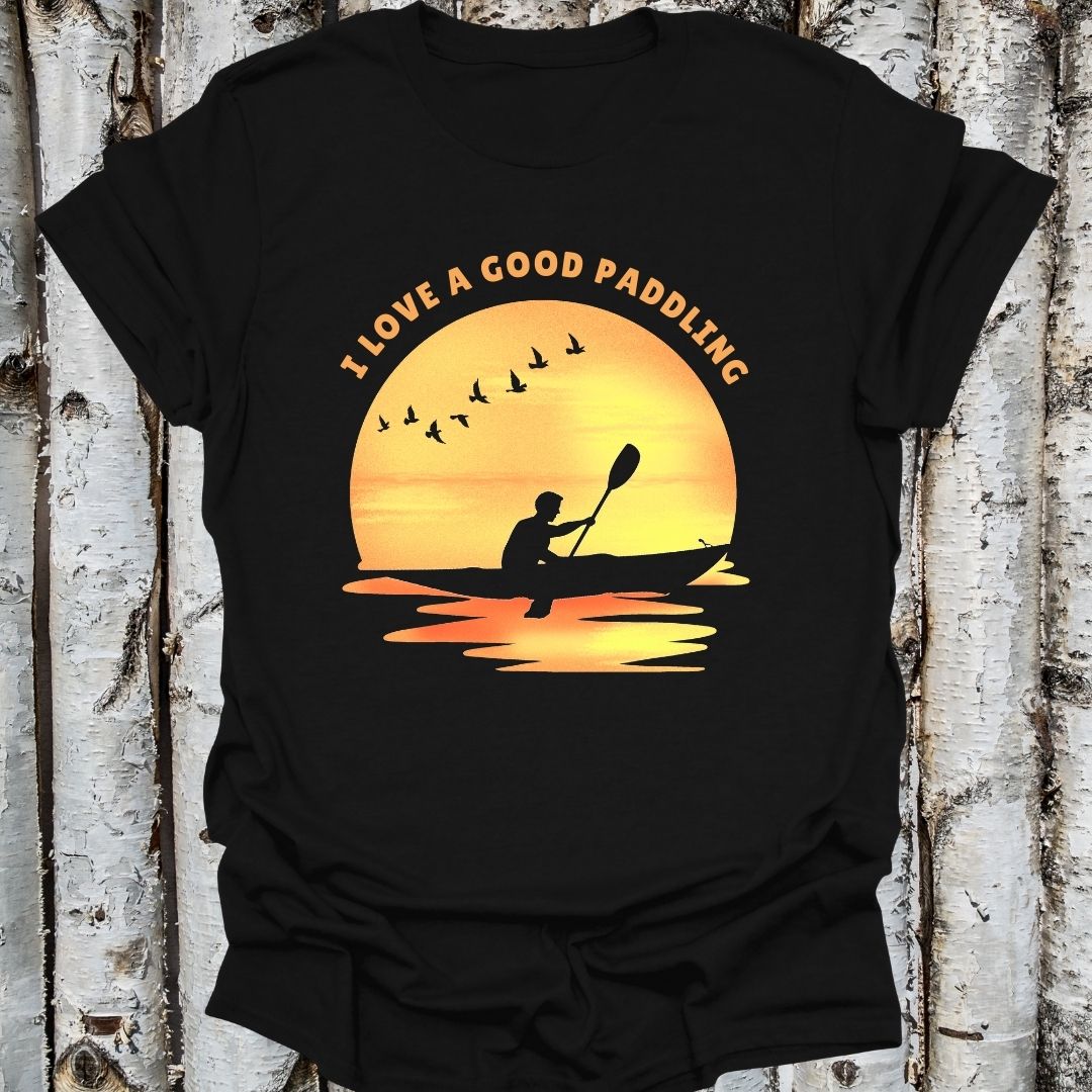 Love a Good Paddling Unisex Tee, Kayaker Shirt