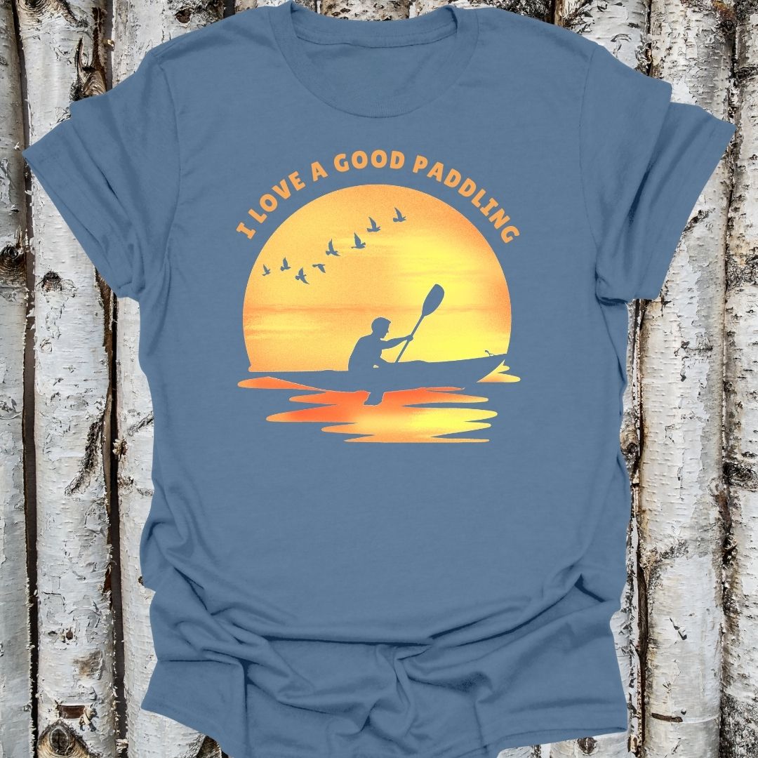 Love a Good Paddling Unisex Tee, Kayaker Shirt