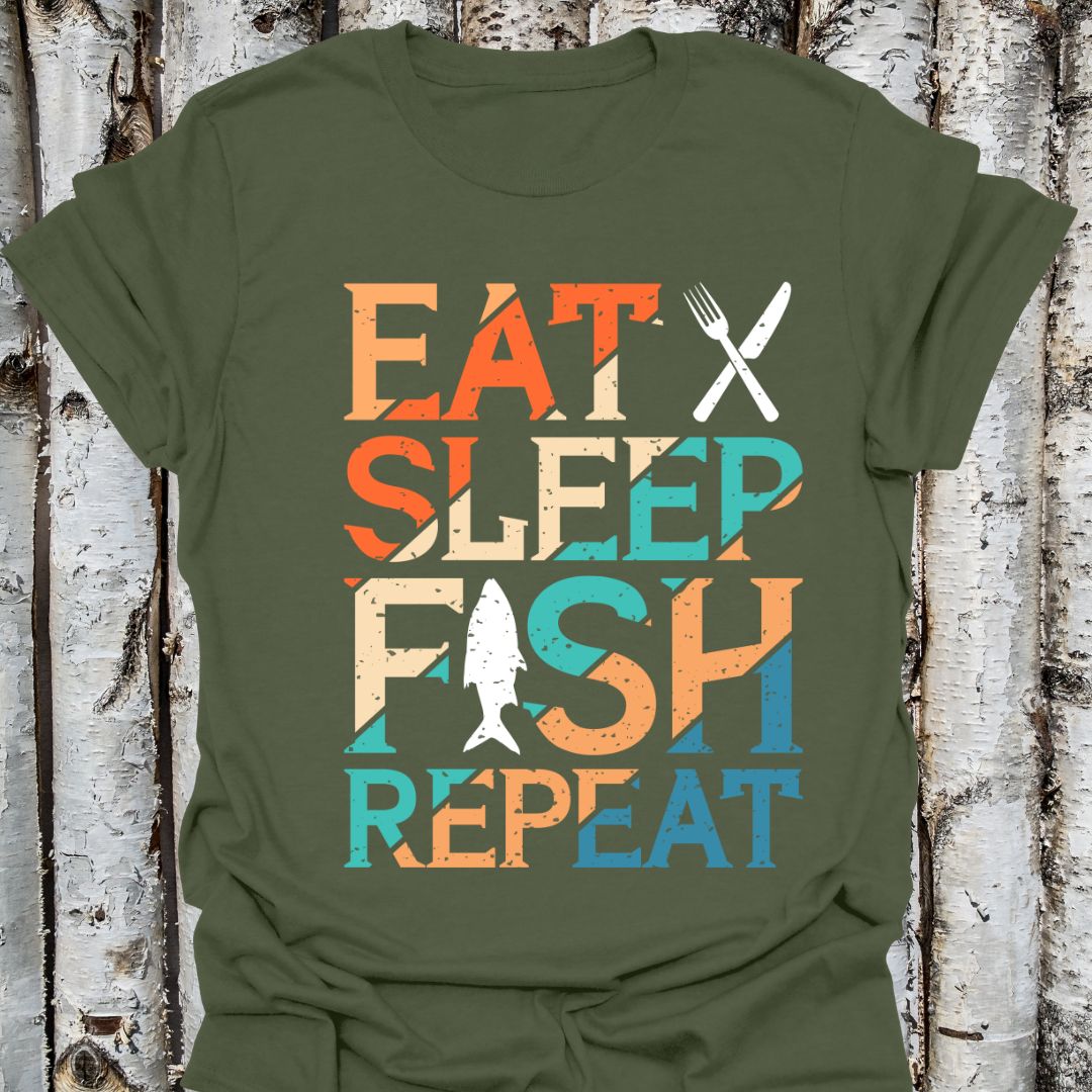 Eat Sleep Fish Repeat