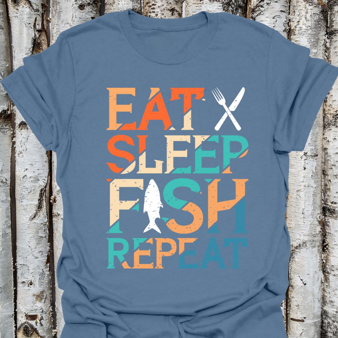 Eat Sleep Fish Repeat