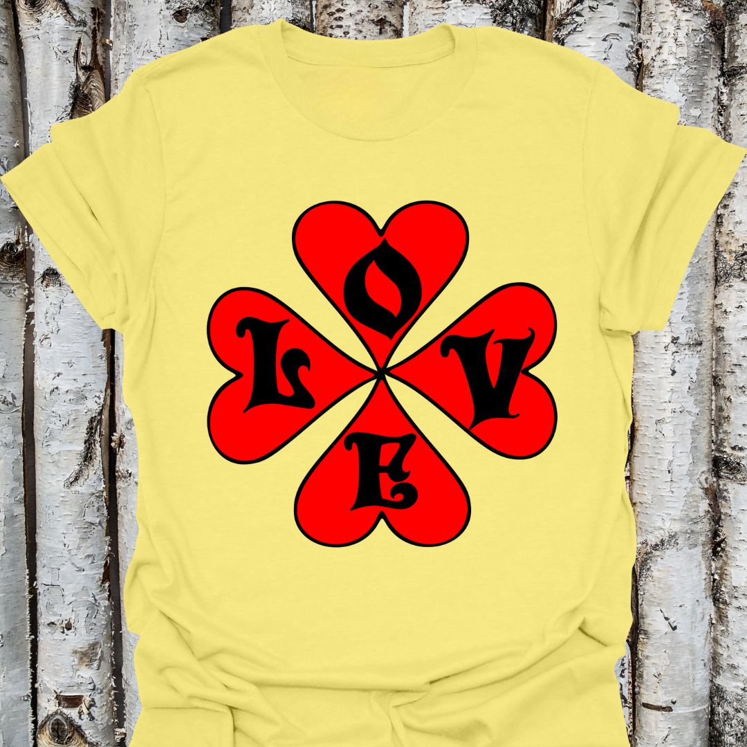 clover LOVE hearts