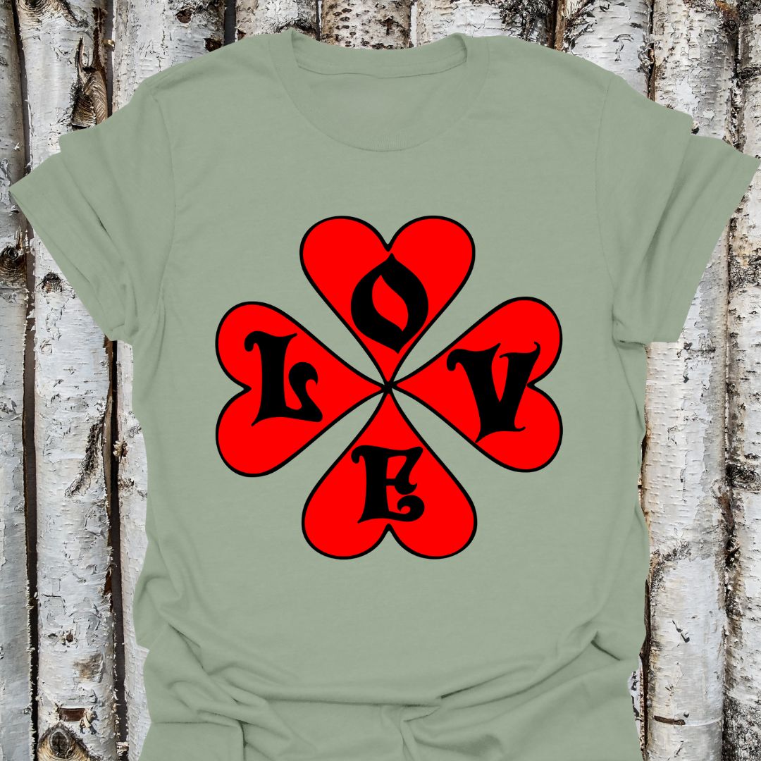 clover LOVE hearts