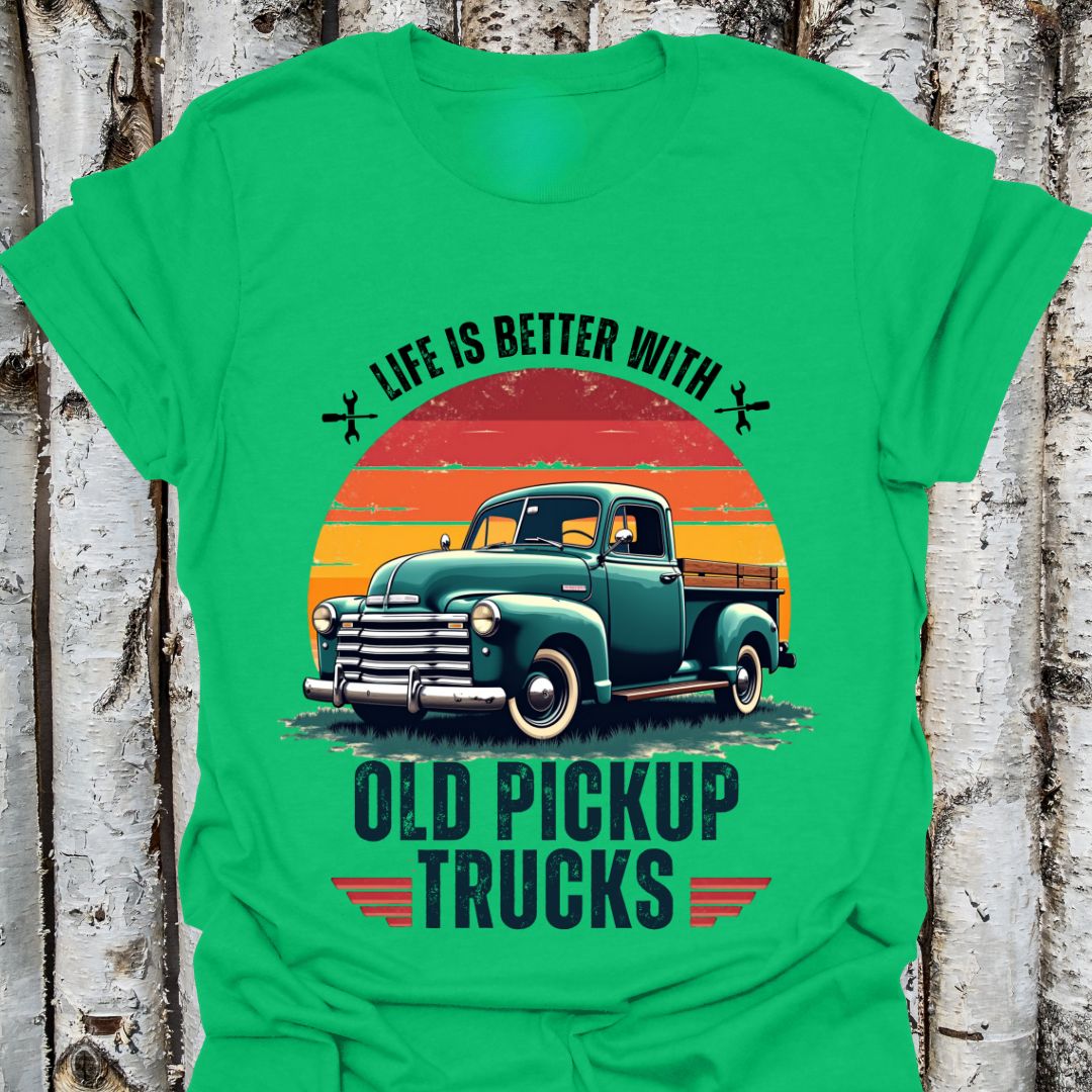Life is Better with Old Pickup Trucks