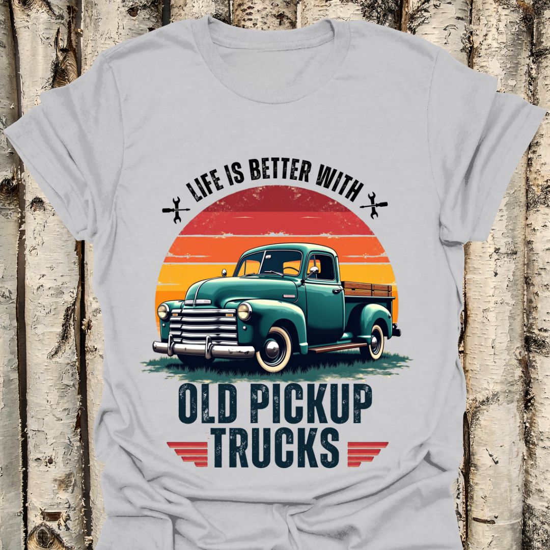 Life is Better with Old Pickup Trucks