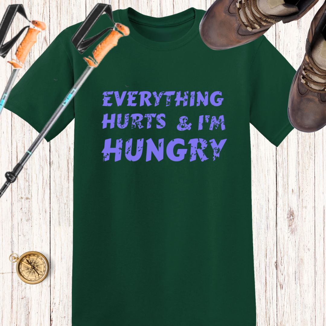 Everything hurts and I'm hungry