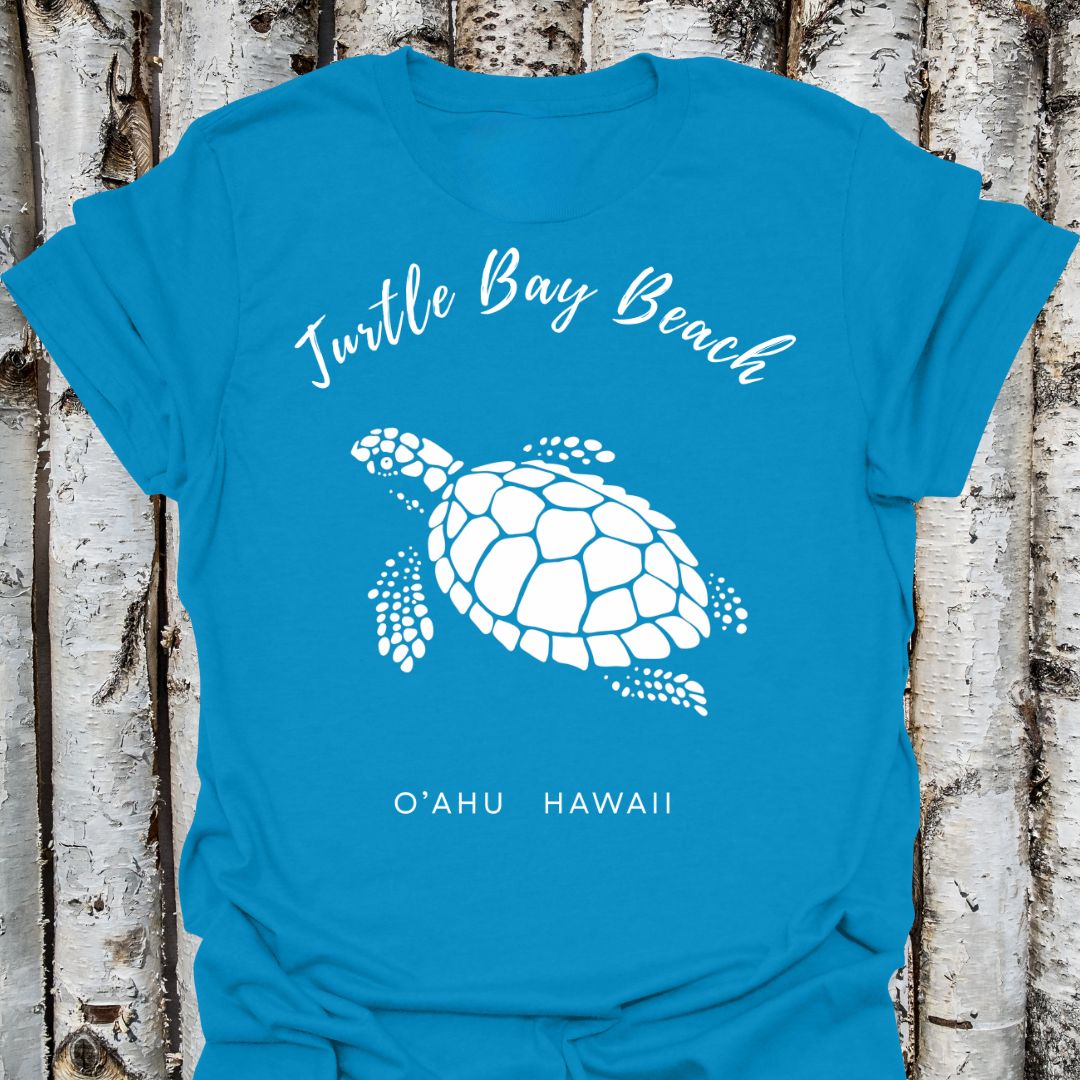 Turtle Bay Beach Sea Turtle Tee