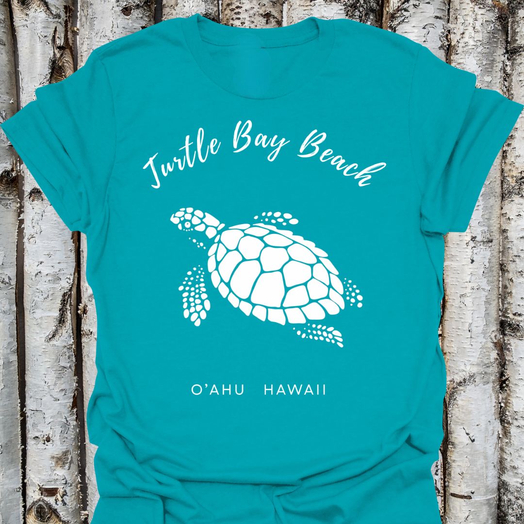 Turtle Bay Beach Sea Turtle Tee