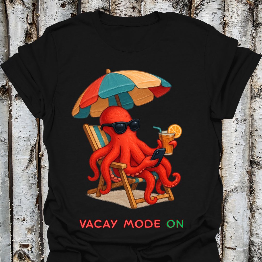 Vacay Mode Octopus Tee