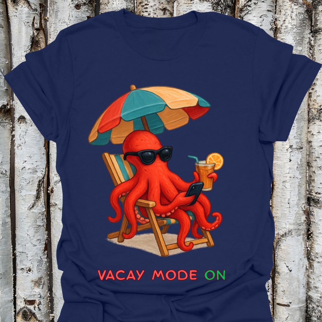 Vacay Mode Octopus Tee