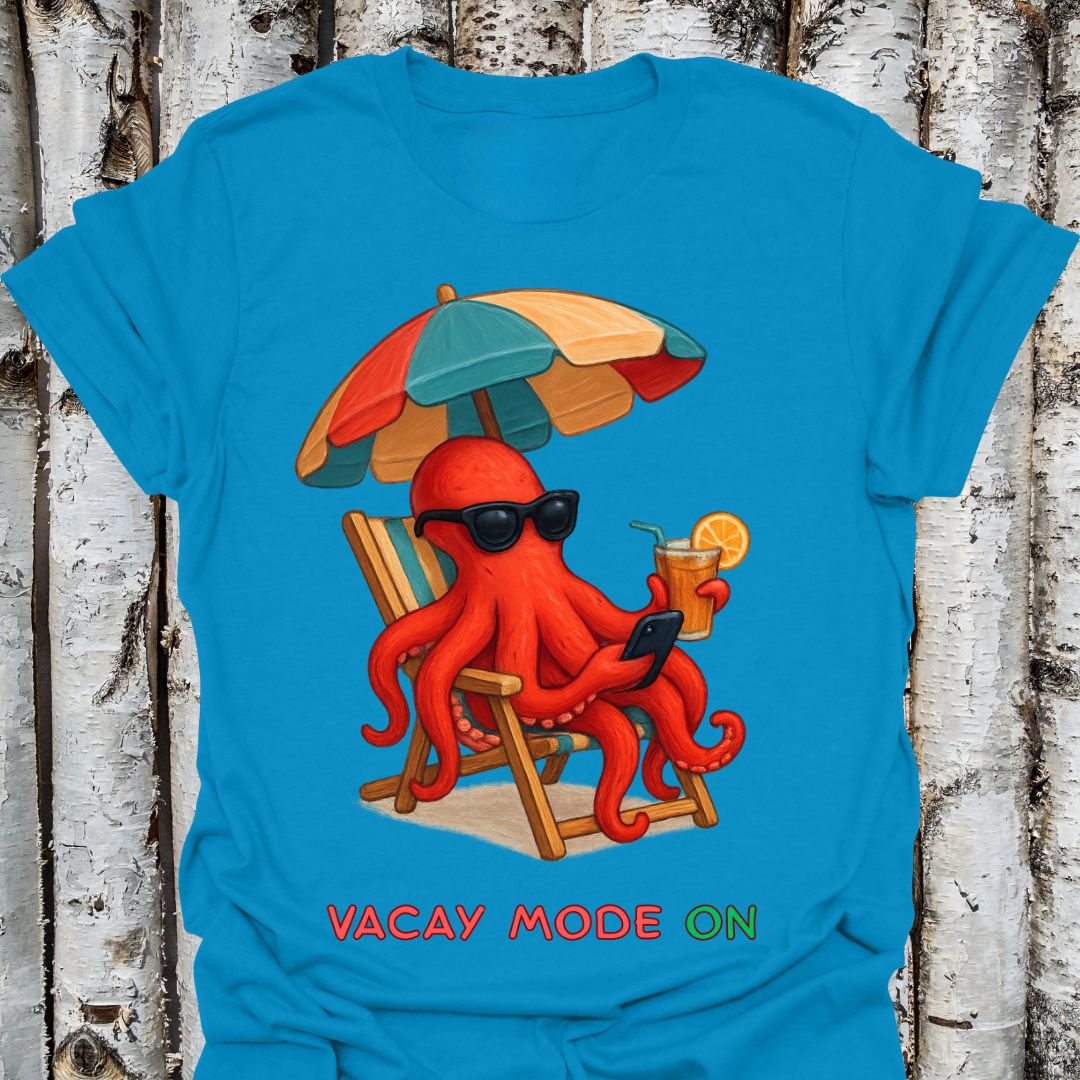 Vacay Mode Octopus Tee