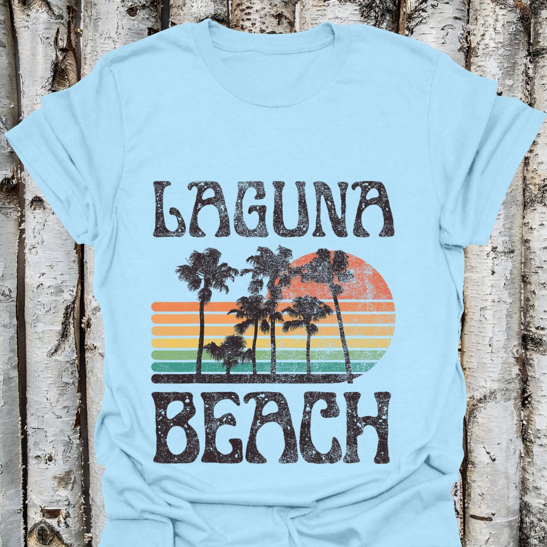 Laguna Beach Retro Tee
