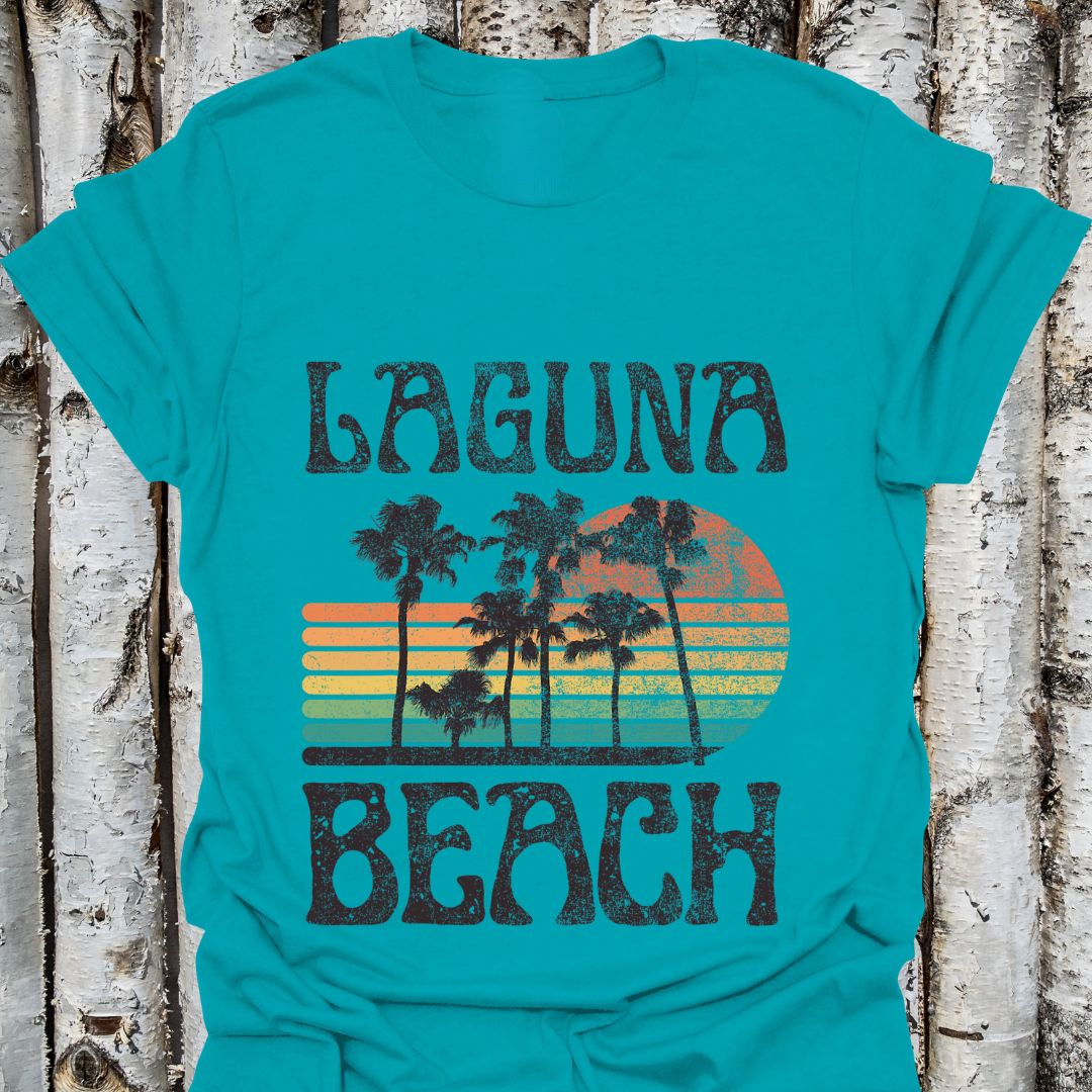Laguna Beach Retro Tee