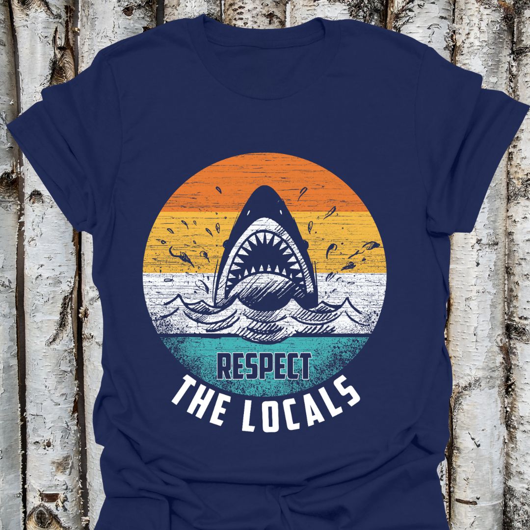 Respect the Locals Shark Tee
