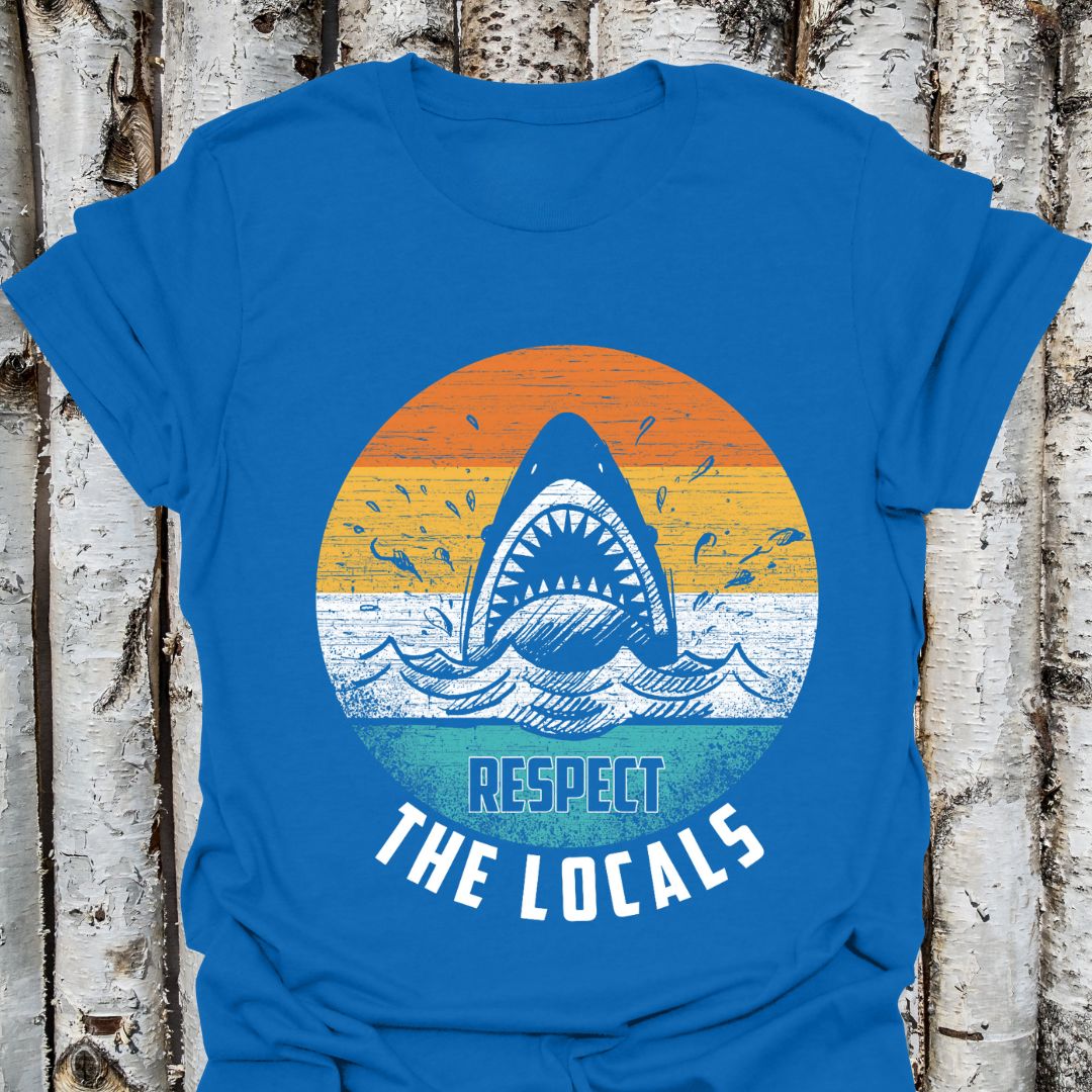 Respect the Locals Shark Tee