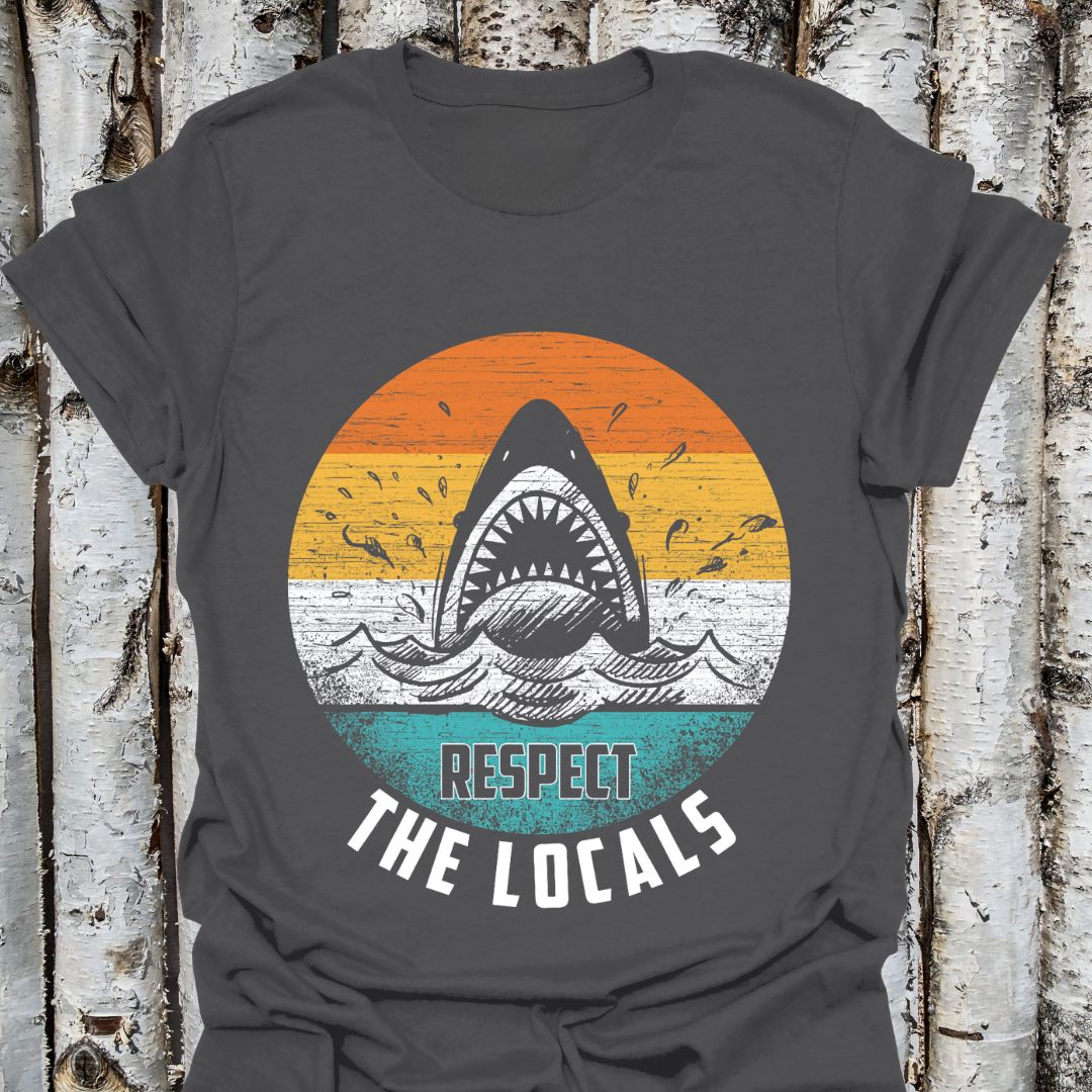 Respect the Locals Shark Tee