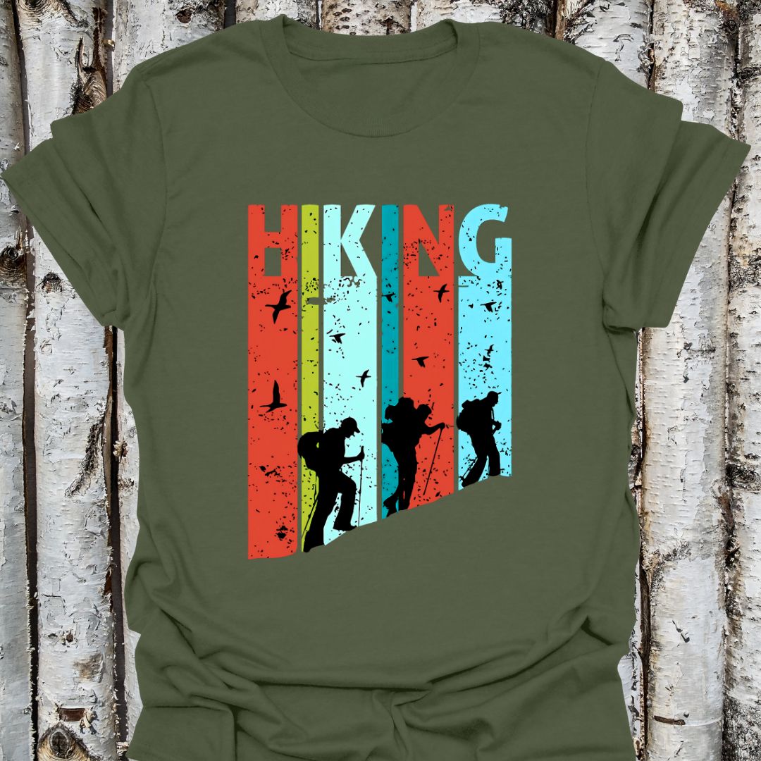 Hiking Vertical Graphic T-shirt