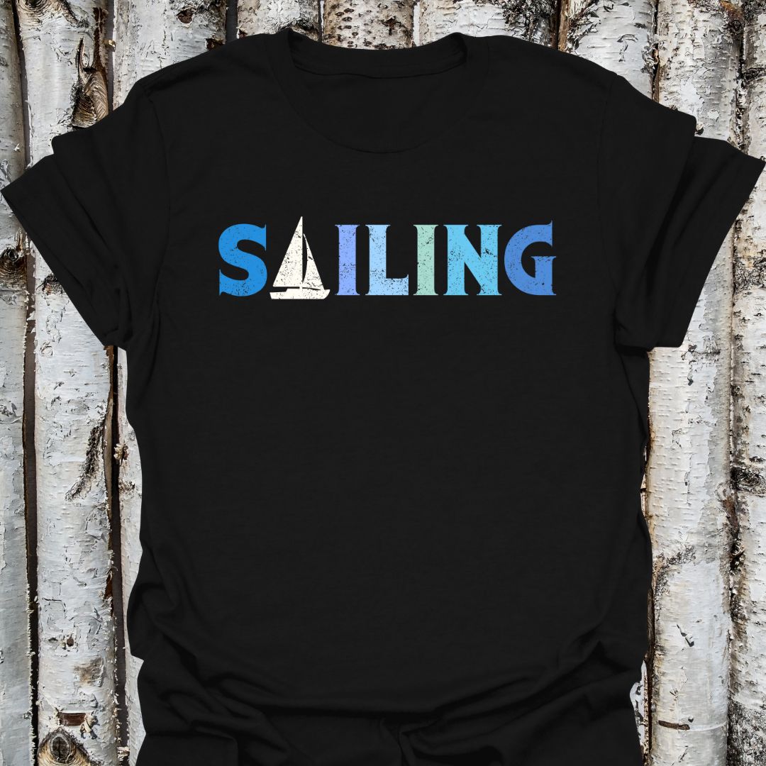 Sailing Distressed T-shirt