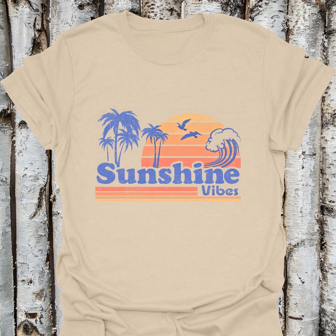 Sunshine Vibes Retro Tee