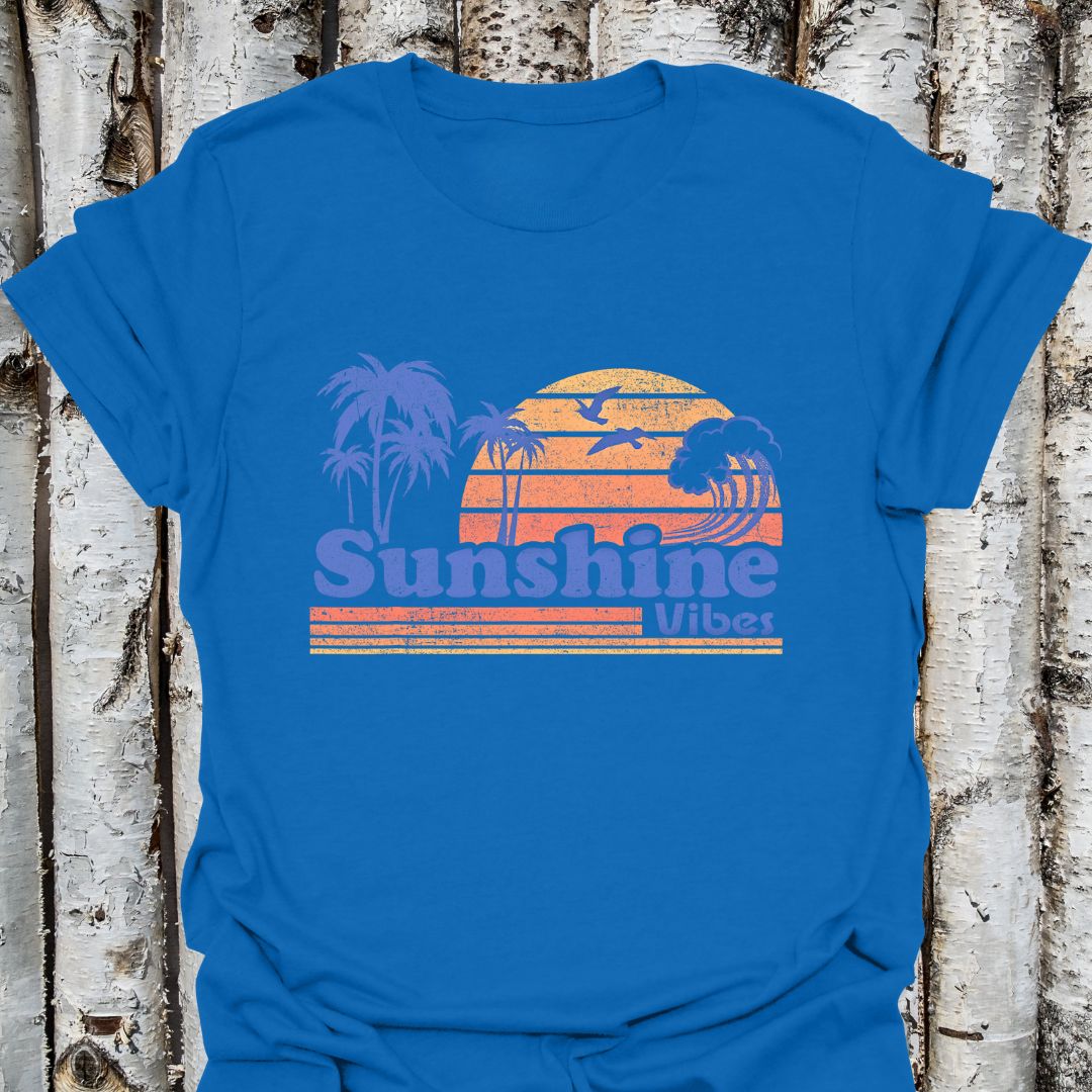 Sunshine Vibes Retro Tee