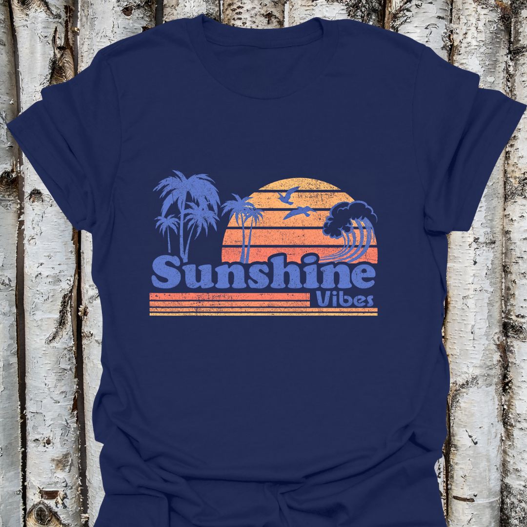 Sunshine Vibes Retro Tee