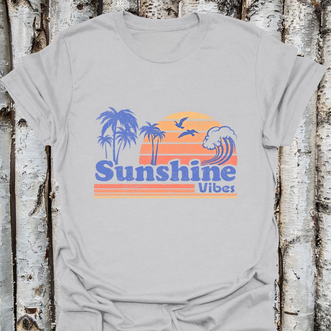 Sunshine Vibes Retro Tee