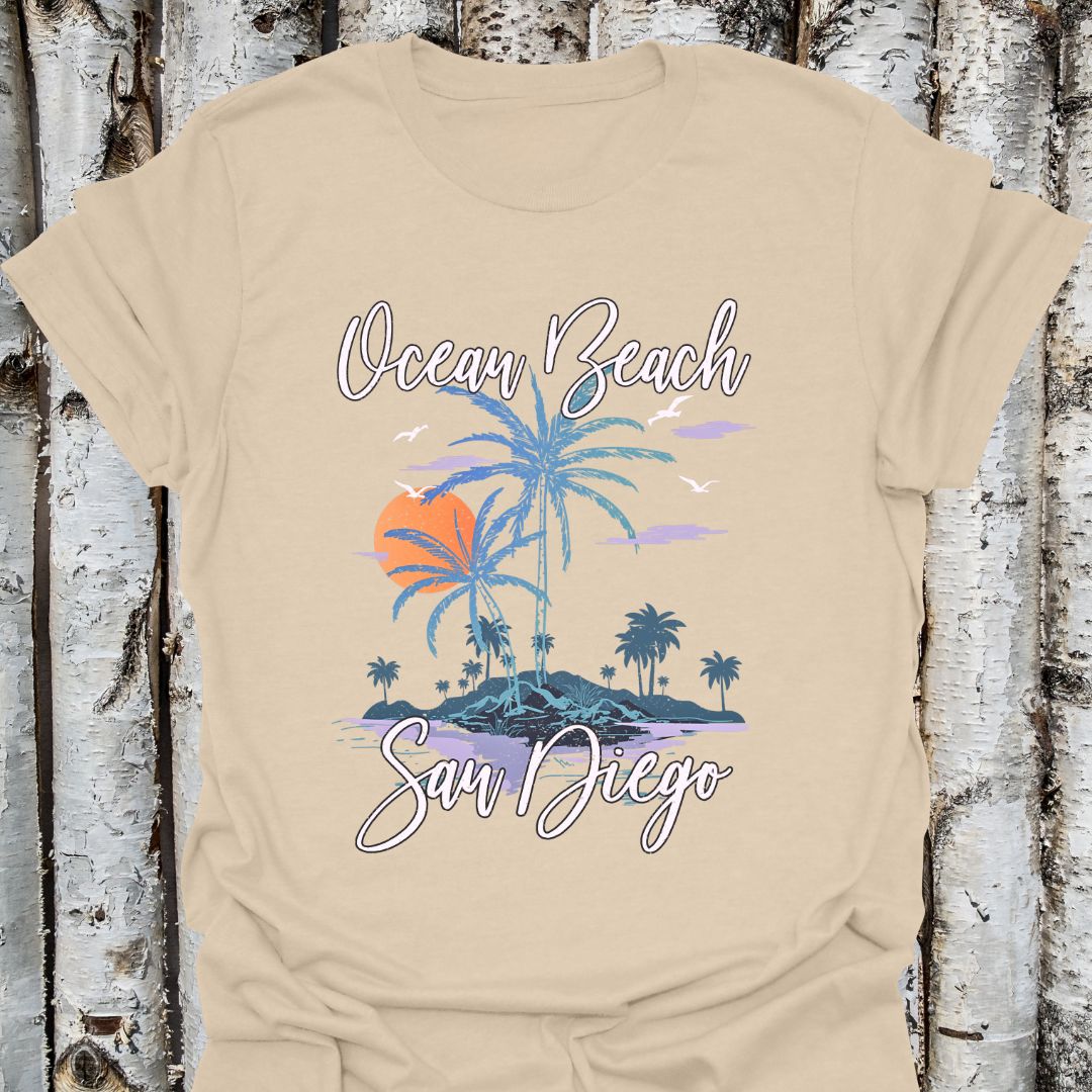 Ocean Beach San Diego Tee
