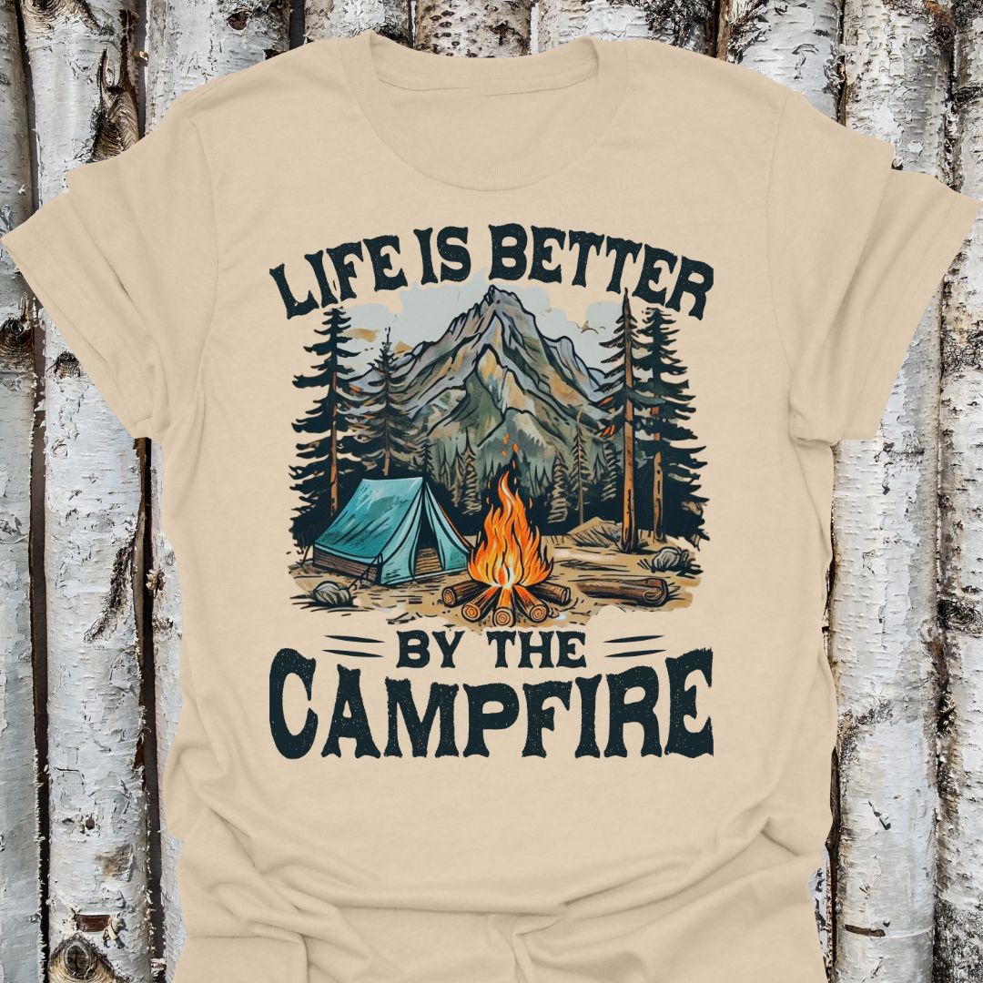 Life is Better by the Campfire T-Shirt,