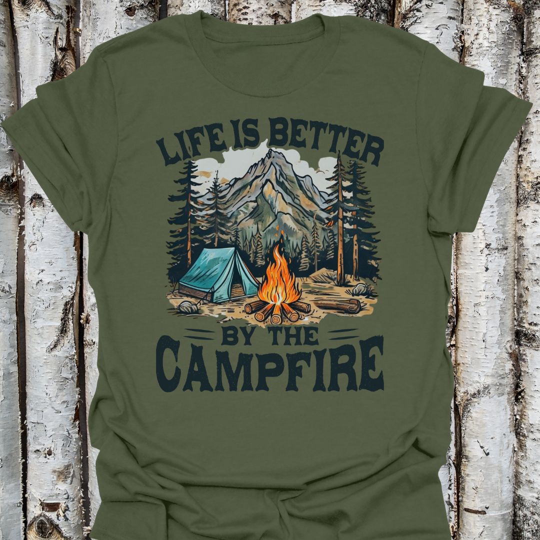 Life is Better by the Campfire T-Shirt,