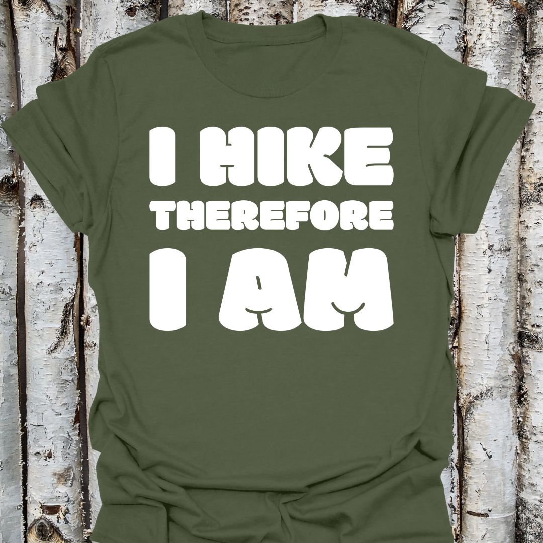 I Hike Therefore I Am (dark)