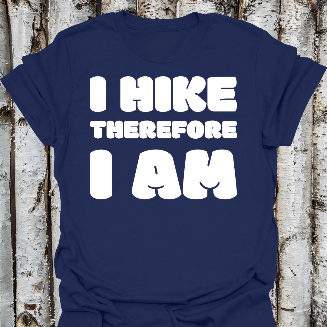 I Hike Therefore I Am (dark)