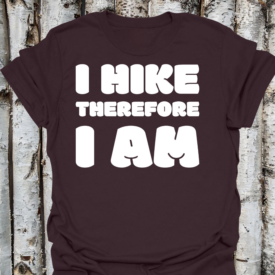 I Hike Therefore I Am (dark)
