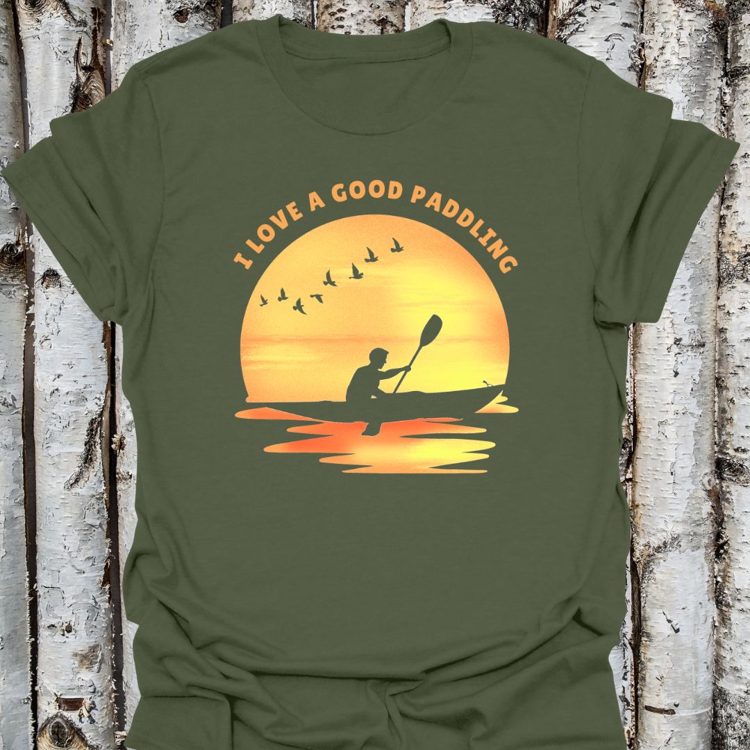 Love a Good Paddling Unisex Tee, Kayaker Shirt
