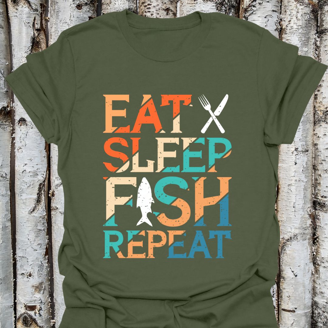 Eat Sleep Fish Repeat