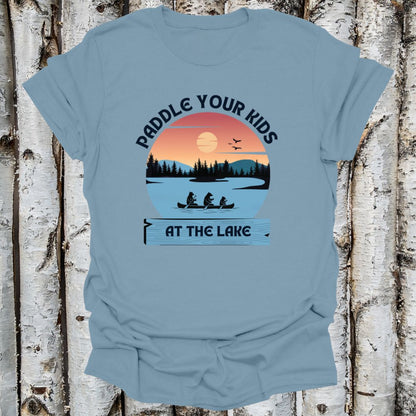 Vintage Paddle Your Kids Lake Shirt  Retro Serenity T-shirt