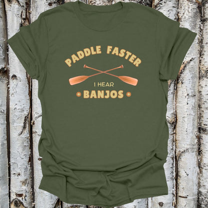 Paddle Faster I Hear Banjos T-shirt