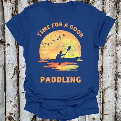 Time for a Good  Paddling Tee,