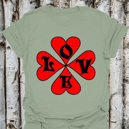 clover LOVE hearts
