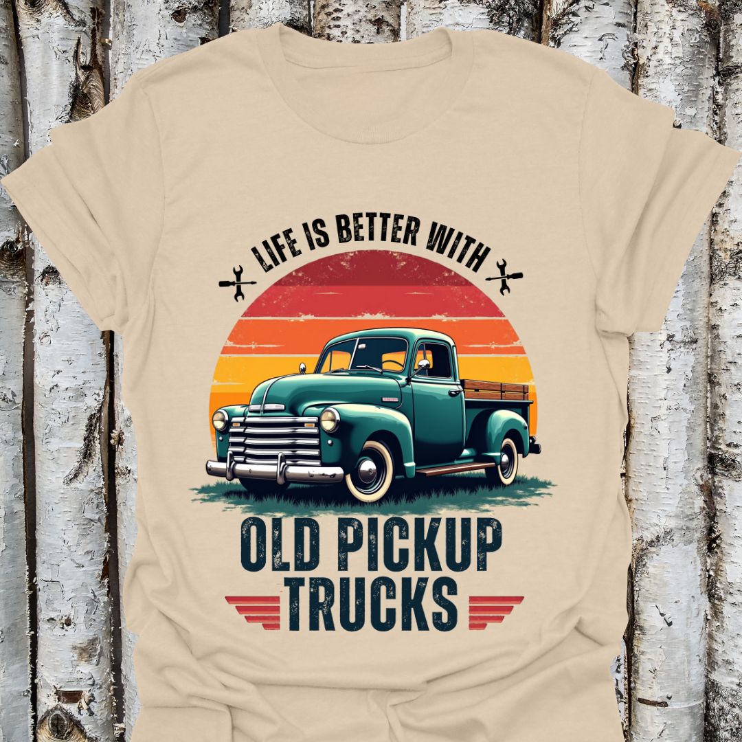 Life is Better with Old Pickup Trucks