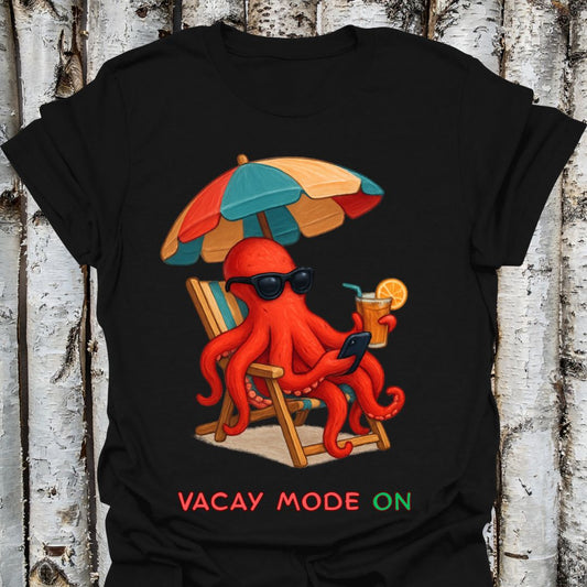 Vacay Mode Octopus Tee