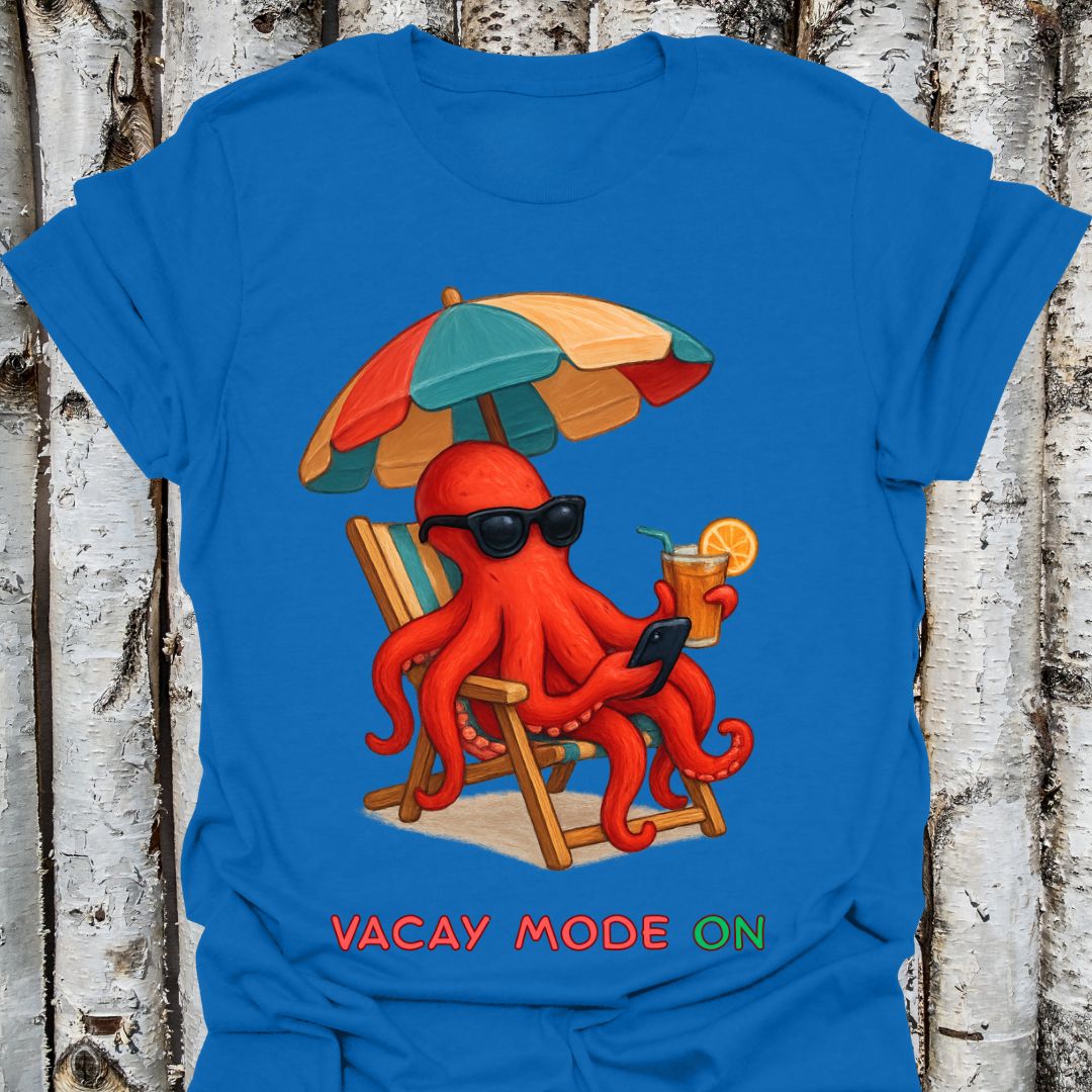 Vacay Mode Octopus Tee