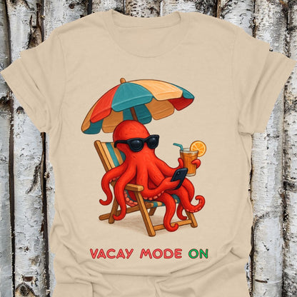Vacay Mode Octopus Tee