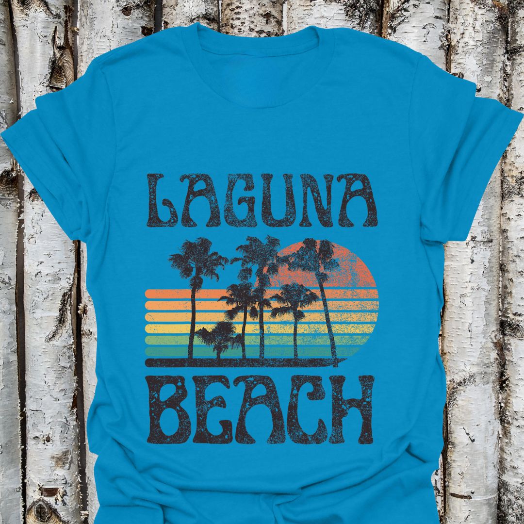 Laguna Beach Retro Tee