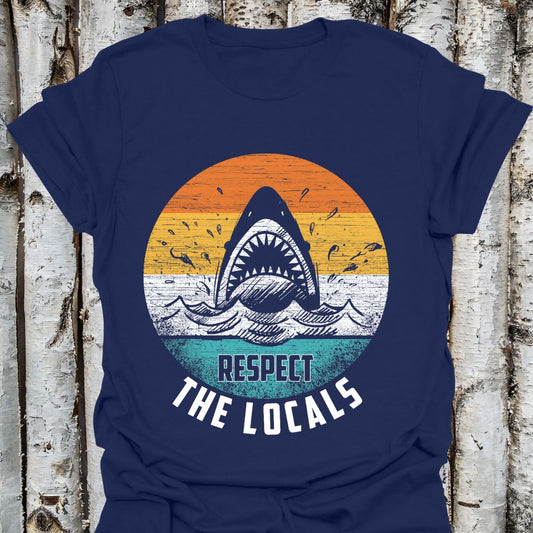 Respect the Locals Shark Tee
