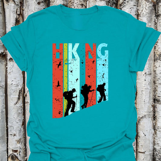 Hiking Vertical Graphic T-shirt