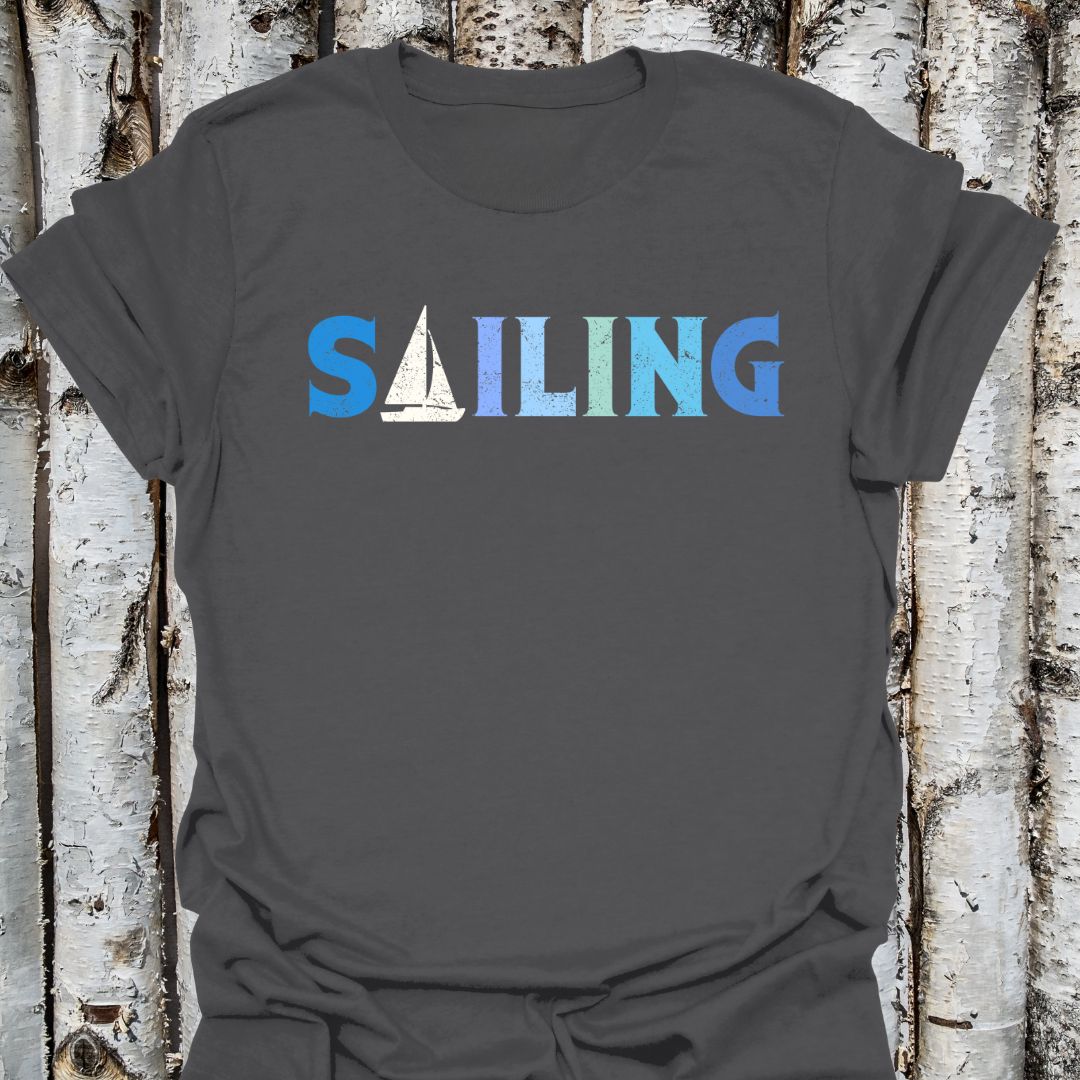 Sailing Distressed T-shirt