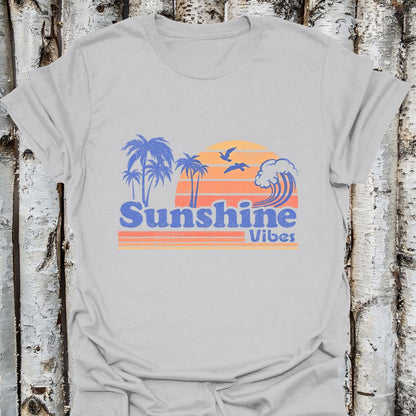 Sunshine Vibes Retro Tee