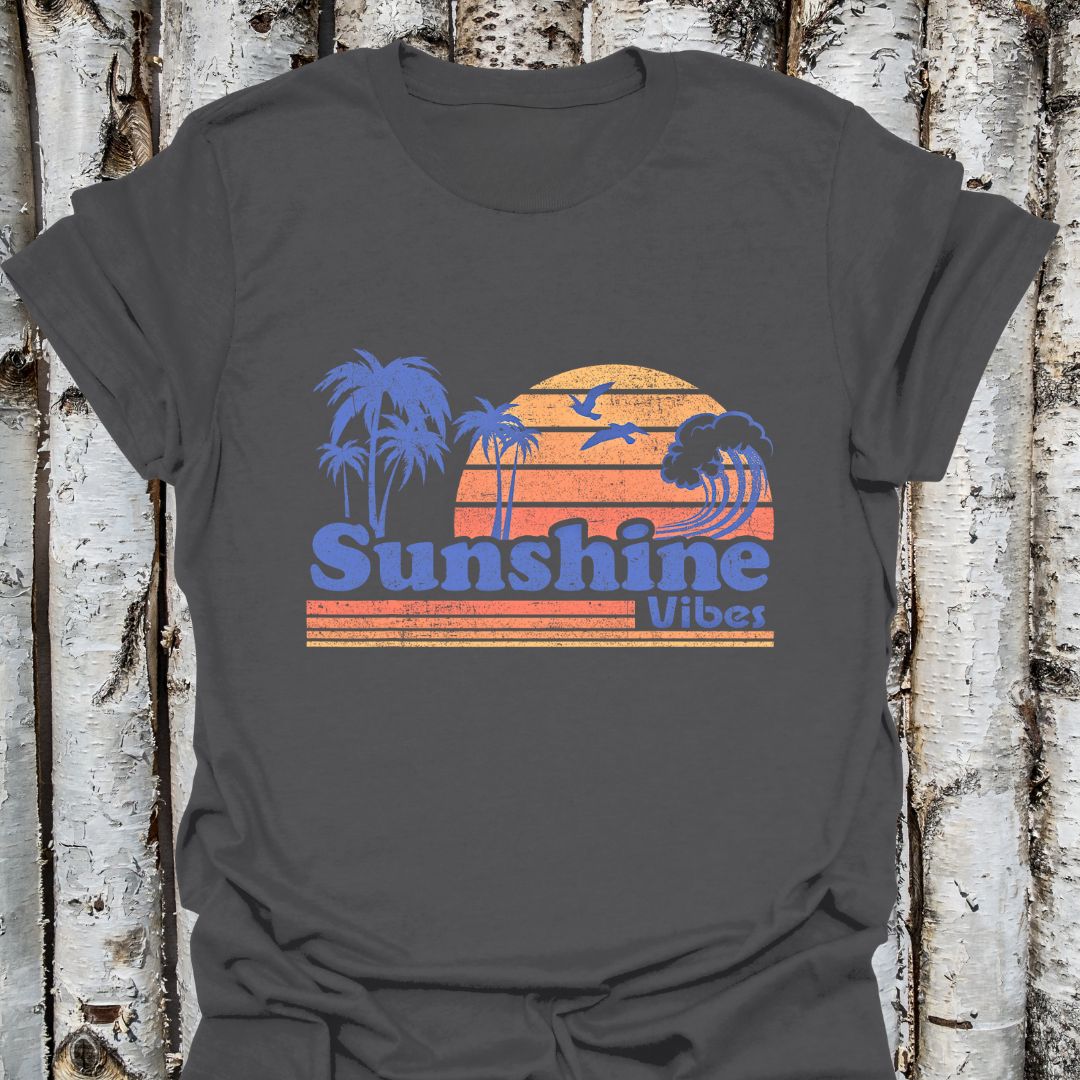 Sunshine Vibes Retro Tee