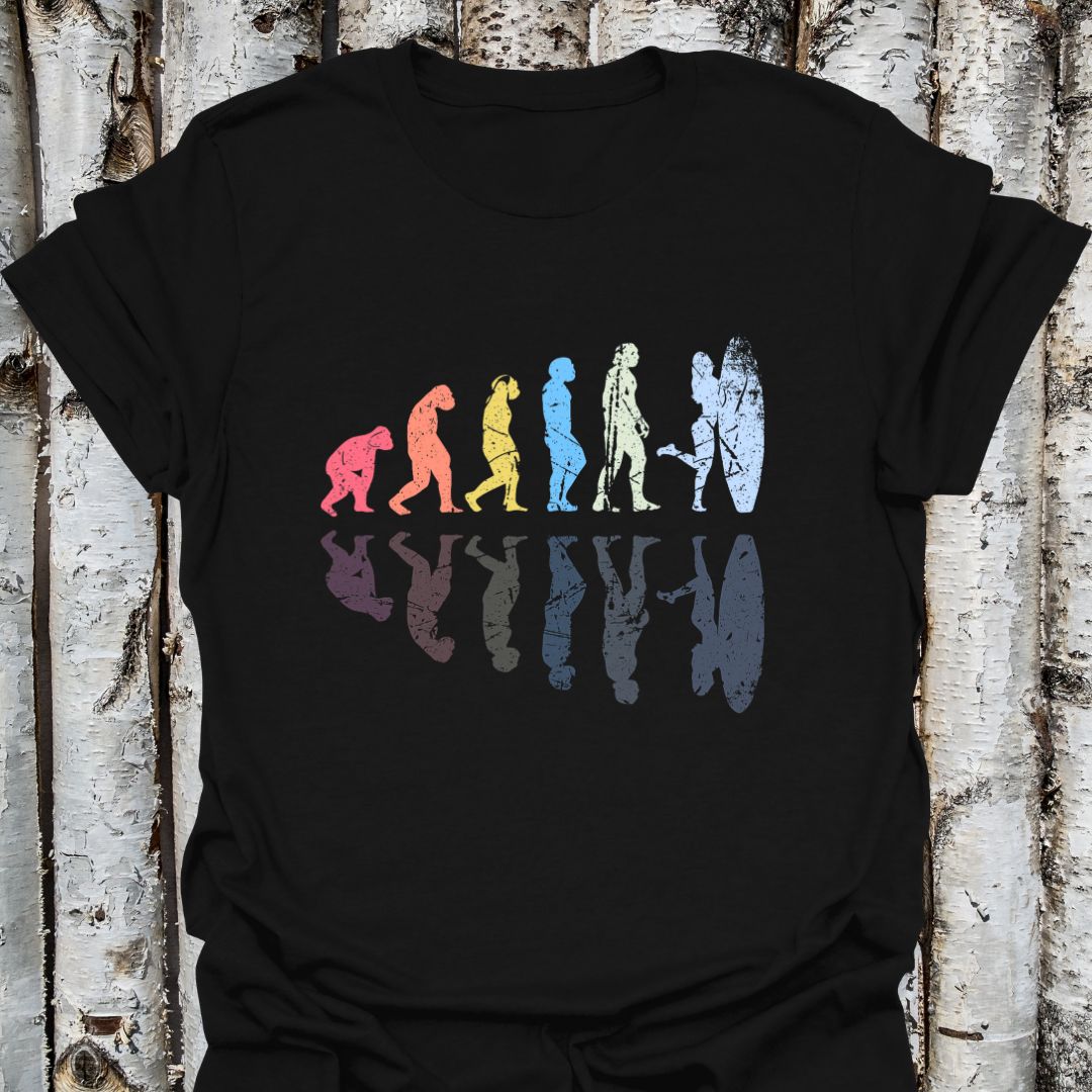 Evolution Surfer Girl T-shirt