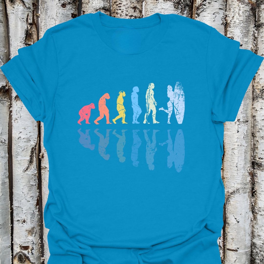 Evolution Surfer Girl T-shirt